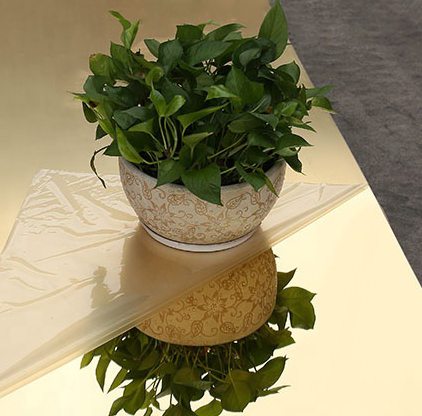 WANZUN 1220x2440x1mm 3mm Gold Silver Rose Gold Flexible Laser Engraving PMMA PS Organic One Way Two Way Acrylic Mirror Sheet