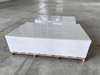 Custom 4*8ft White PVC Plastic Extrusion Sheet High Density Pasteable UV Printable PVC Foam Board