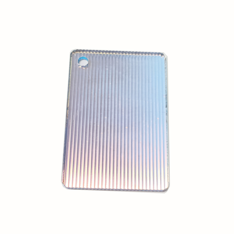 3mm Thickness Cast Iridescent Pattern Stripe Textured Acrylic Sheet For Decorate