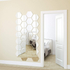 Sew on Acrylic Mirror Customize Size Acrylic Mirror Blank Acrylic Tags Mirrored