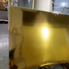 Mirror Acrylic Sheet Gold 4ft*8ft 2mm 3mm PMMA Acrylic Mirror Sheets Colored 1224*2440 Mirror Sheet Acrylic Customizable