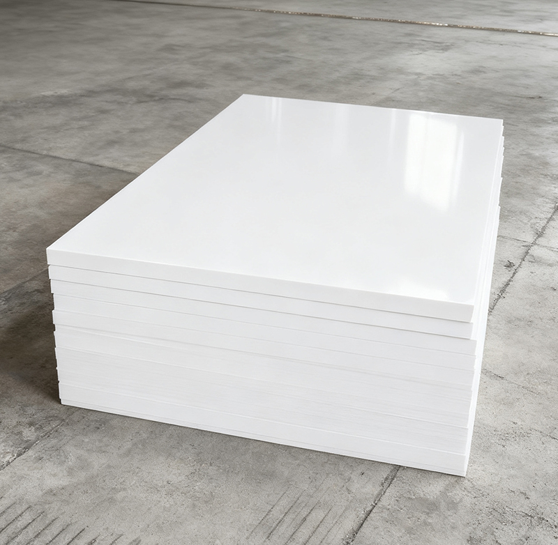 Custom 4*8ft White PVC Plastic Extrusion Sheet High Density Pasteable UV Printable PVC Foam Board