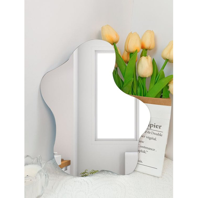 Rabbit Irregular Acrylic Shatterproof Mirrors Non Glass Safety Mirror for Classroom Bedroom Cartoon Shape Mirror