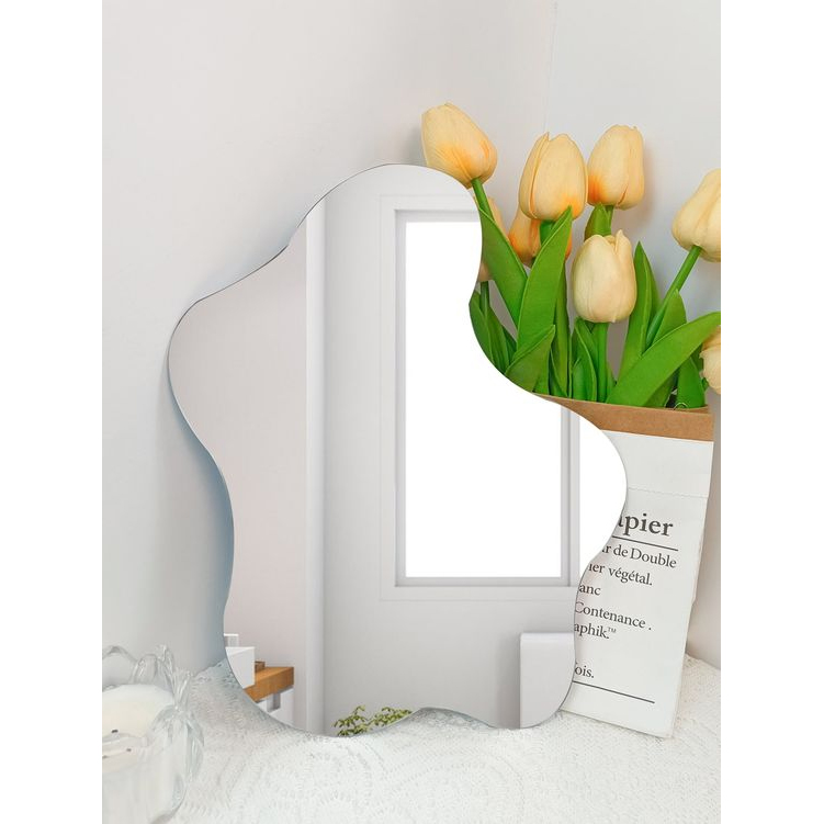 Rabbit Irregular Acrylic Shatterproof Mirrors Non Glass Safety Mirror for Classroom Bedroom Cartoon Shape Mirror