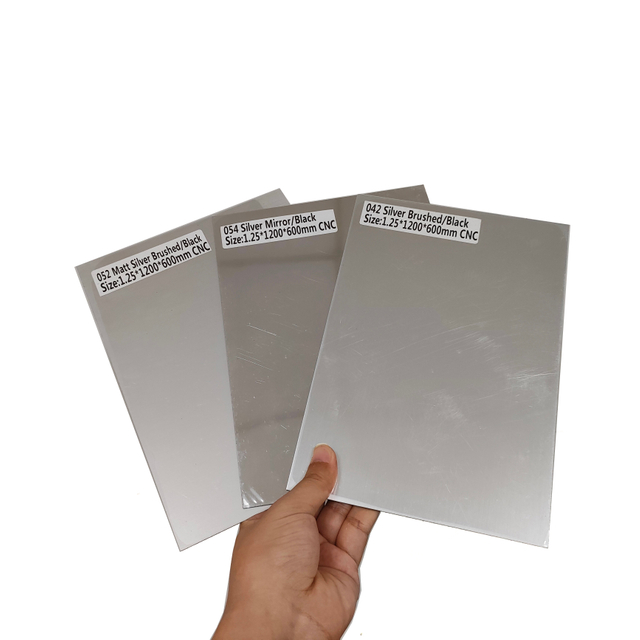 Abs Mirror Laser Engraving Abs Double Two Color Sheet Laser Engraving Material Laminate Board Cnc Two Tone Plastic Sheets for Engraving