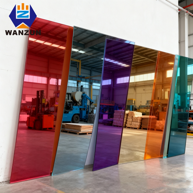 Mirror Acrylic Sheet Gold 4ft*8ft 2mm 3mm PMMA Acrylic Mirror Sheets Colored 1224*2440 Mirror Sheet Acrylic Customizable