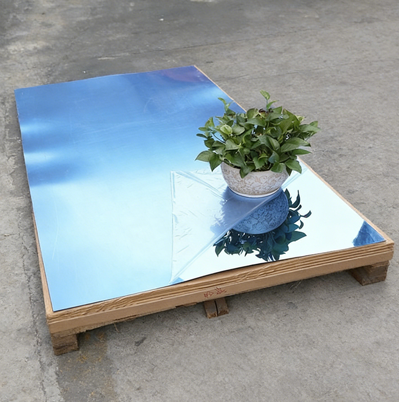 122 * 244cm Laser Cut Mirror Acrylic Panel PMMA Acrylic Sheet for Advertising Signage