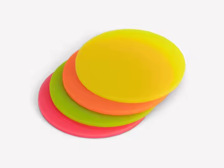 High-Quality Round Multicolor High-Definition Acrylic Mirror with Excellent Impact Resistance 2mm 3mm Custom Wholesale Price