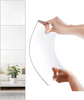 Minimalist Style Square Silver Mirror Acrylic Self-Adhesive Sheet 1mm 2mm 3mm Modern Design Self-Adhesive Mirror