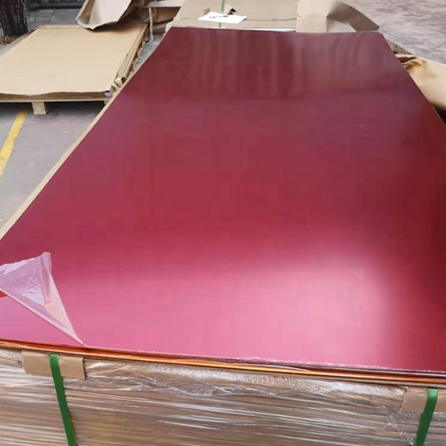 0.8mm 1.3mm 1.5mm 1.8mm Double Side Gold Mirror Acrylic Sheet For CNC Cutting