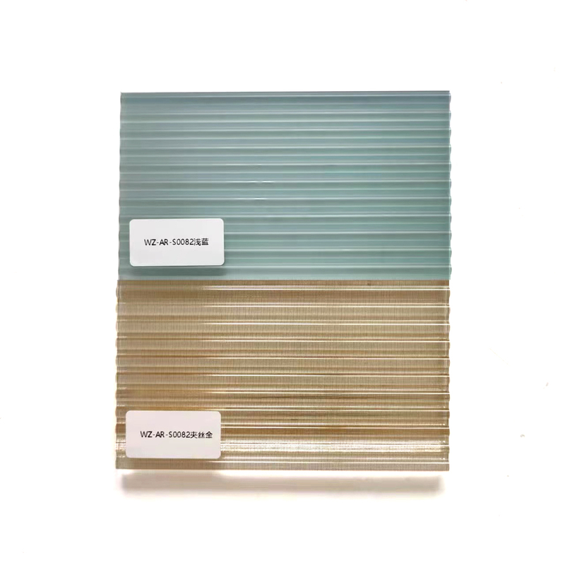 Special Cast Acrylic Extrusion Water Wave Pattern Acrylic Sheets 5mm Rigid Hardness Advertising CNC Printing Processing Services