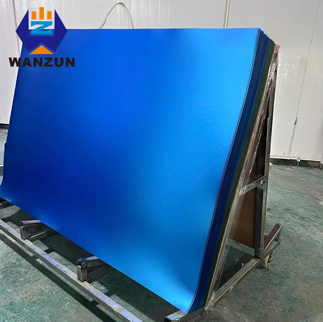 Wanzun Wholesale Two Way Mirror Acrylic Sheet Large Sheet Gold Mirror Customizable Size Thickness Guangdong Supplier Factory