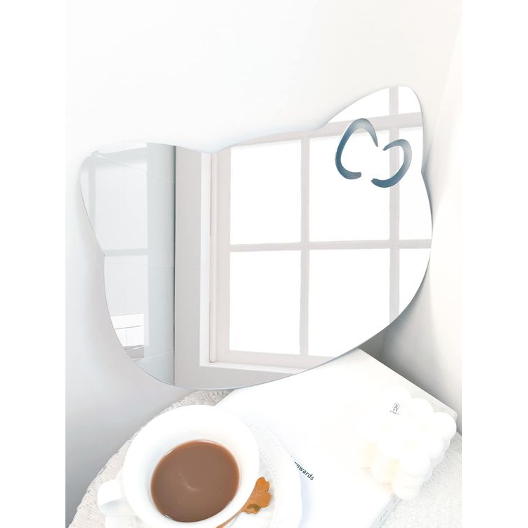 Rabbit Irregular Acrylic Shatterproof Mirrors Non Glass Safety Mirror for Classroom Bedroom Cartoon Shape Mirror