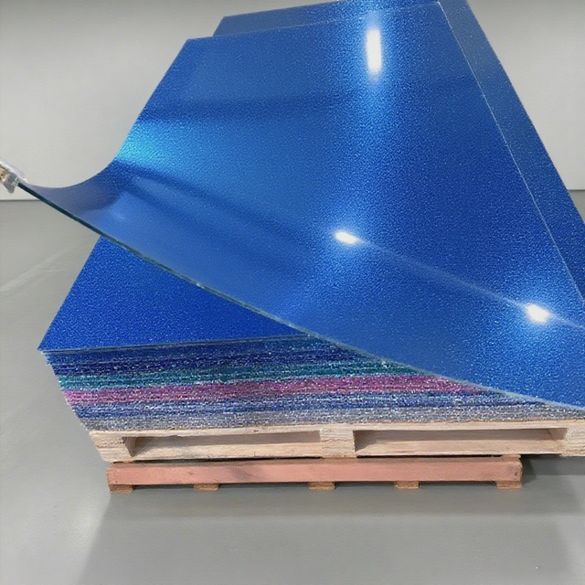 Custom Colored Various Sizes Cast Glitter Acrylic Panels Blue Glitter Acrylic Sheet Extrude Glitter Acrylic Sheets
