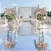 Wanzun Custom 1m 1.2m PE Ultra-Thin Lightweight Material Wedding Aisle Mirror Roll Stage Use Mirror Carpets