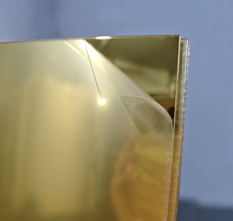 Custom Acrilico Espejo 2 Metros Silver Acrylic Mirror Welcome 1mm 2mm 3mm Golden Acrylic Mirror in Factory Mirror Sticker 40*60