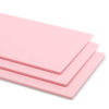 3mm Thickness Gloss Baby Pink Cast Acrylic Sheet