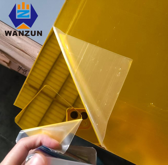 Wanzun Custom 2mm 3mm Self-adhesive Silver Acrylic Mirror Sheet 6x8 Laser Cutting Mirror Panel