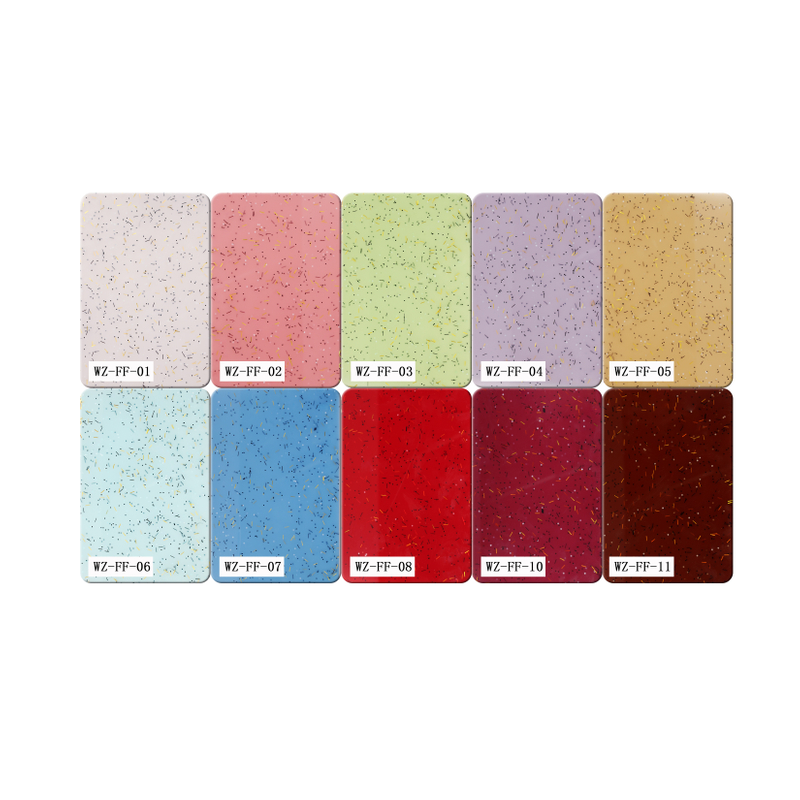 Two-Sided Chunky Glittering Pastel Acrylic Sheet 3mm Thick Laser Cutting Glowforge Foil Glitter Acrylic Sheet for Moulding
