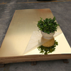 2mm 3mm Gold Silver Mirror PS PETG High Gloss Extruding Laser Cutting Perspex Mirror Sheet Color 1 Or 2 Way Mirror Acrylic Sheet