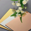 Wholesale Acrylic Mirror Sheet Plastic Mirror 4*8ft Gold Silver Pvc Pmma Panel Ceiling Decoration Self-adhesive Mirror