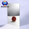 Factory Wholesale 1mm 2mm 3mm Silver Acrylic Mirror Sheet High Glossy PMMA Mirror Plastic Panel for Home Decoration