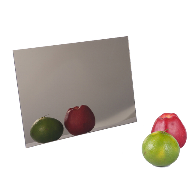 Satin Silver Acrylic Mirror Sheet