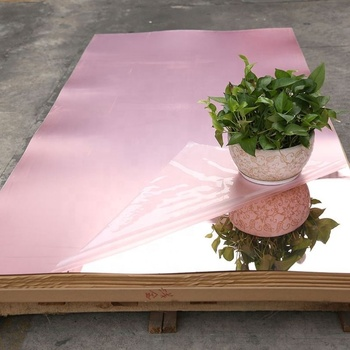 Acrylic Mirror Panel 1mm 2mm 3mm Flexible Silver Gold Reflective Adhesive Self-adhesive Acrylic Mirror Sheet