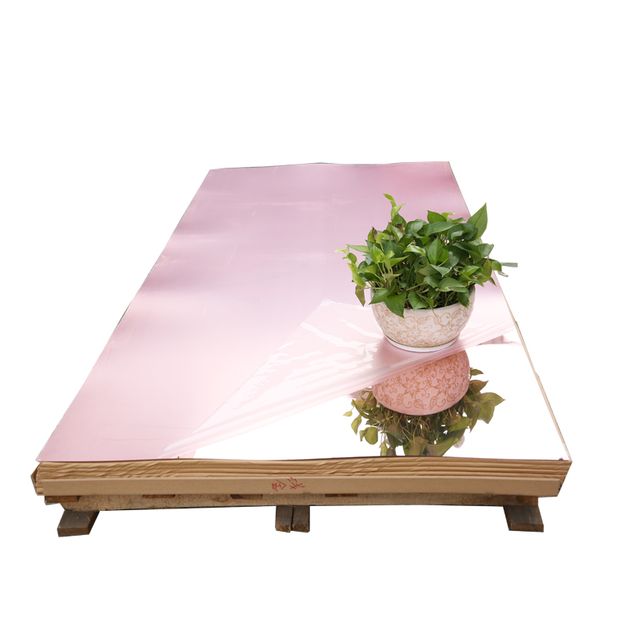 1.5mm Thin Flexible Self Adhesive Plastic Polystyrene Sheets PS Mirror Sheet