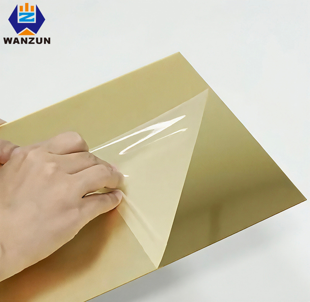 A4 Size Acryl Mirror 210x297mm Gold Rose Acrylic Mirror Sheet/Colorful Acrylic Mirror Board/Acrylic Mirror