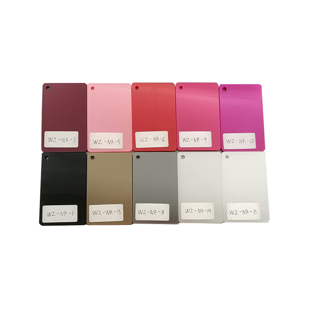 Mirror Effect Color Glitter Acrylic Sheets