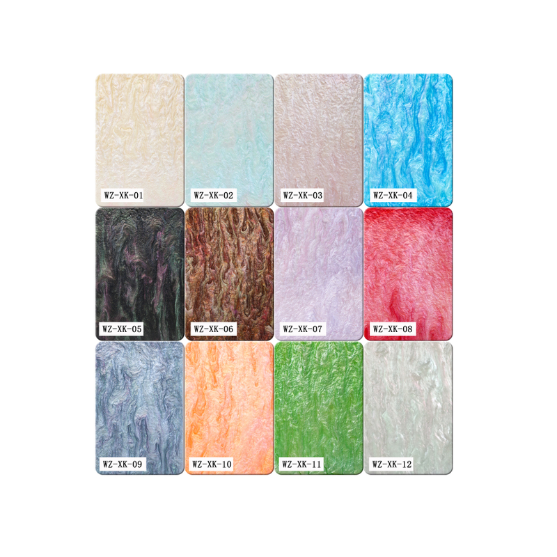 Double Side Star Sky Glitter Acrylic With Glitter Sparkle Acrylic Sheets Confetti Acrylic Sheets Marble