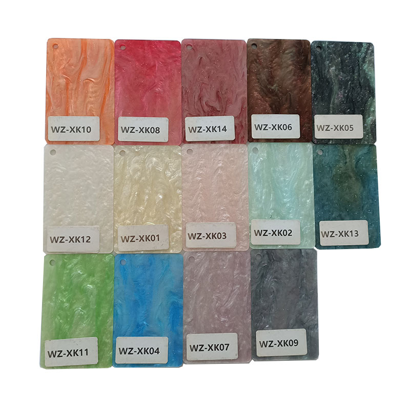 Decorative Cast Panels Acrylic Sheet Chunky Glitter Acrylic Glitter 3mm Sheet