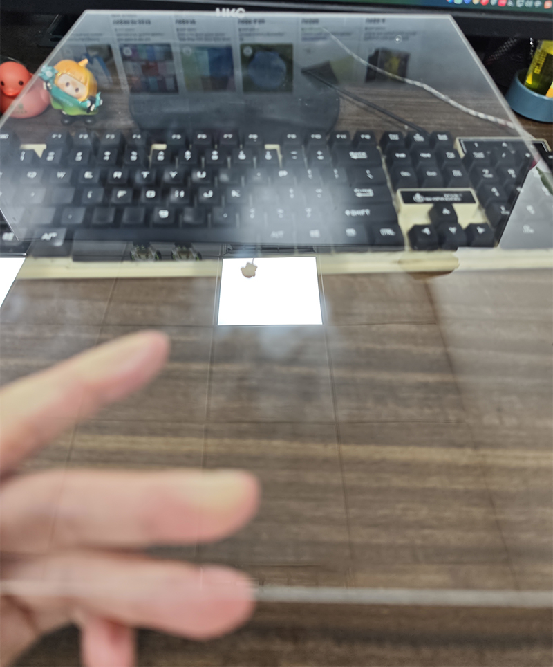 Premium Clear Acrylic Sheet High Light Transmission PMMA Perspex Panel with PE Protective Film