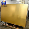Wholesale Factory Price Cast Acrylic Sheets 1/8 Gold Mirror Acrylic Self-Adhesive Unbreakable Plastic Mirror Sheet