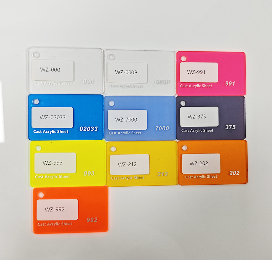 Matte Colored Acrylic Sheet 2mm 3mm 5mm 6mm Frosted Opaque Translucent PMMA Sheet for Advertising Signs and Laser Cutting