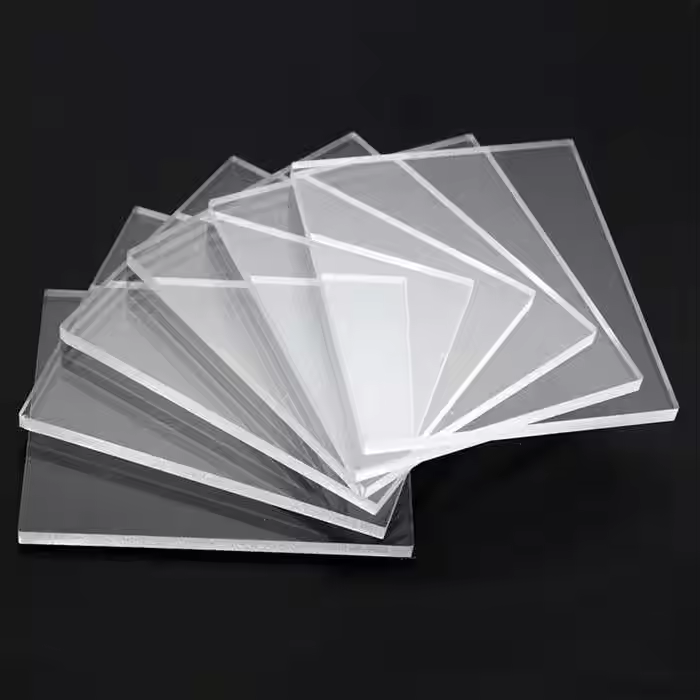 Hot Selling Thick Clear Cast Acrylic Sheet High Transparent PMMA Perspex Board Custom Cut Size 10-200mm Thick Factory Wholesale