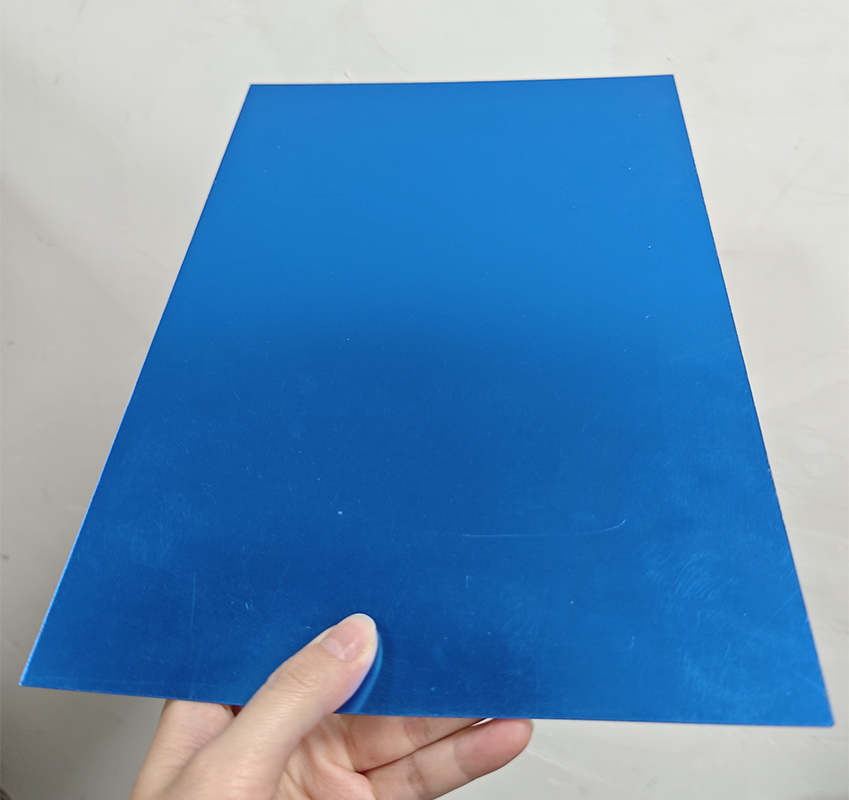 2mm Gold Mirror Acrylic Sheet Cast PMMA Board Reflective Gold Plastic Sheet