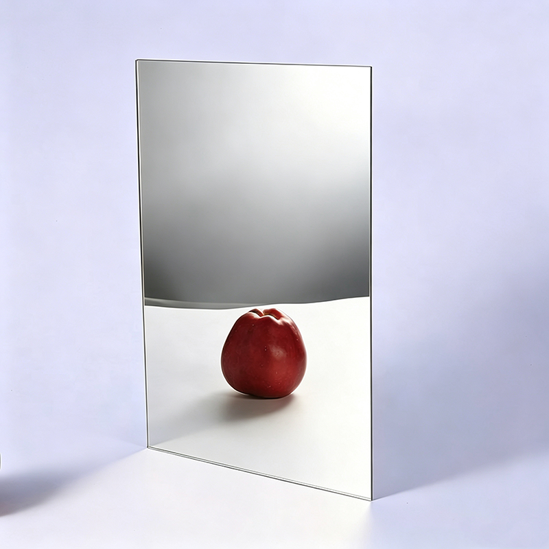 Silver Acrylic Mirror Sheet 1mm 2mm 3mm Shatterproof PMMA Mirror Panel High Reflective Plastic Mirror Sheet for Wall Mirror Sticker