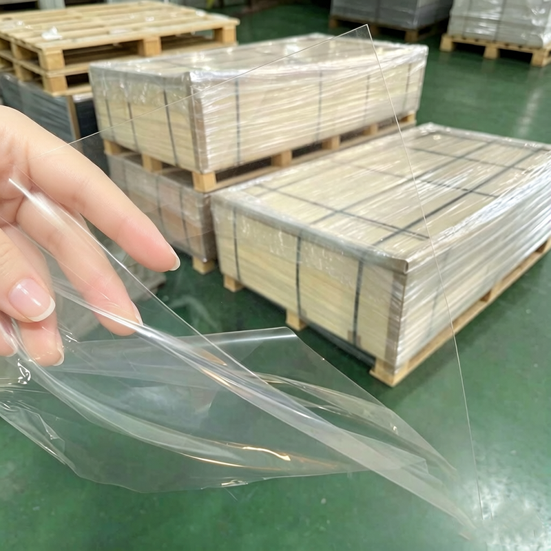 Factory Wholesale Super Clear PVC Sheet Flexible Soft Transparent Plastic Film Roll Waterproof Anti-Scratch for Furniture Cover