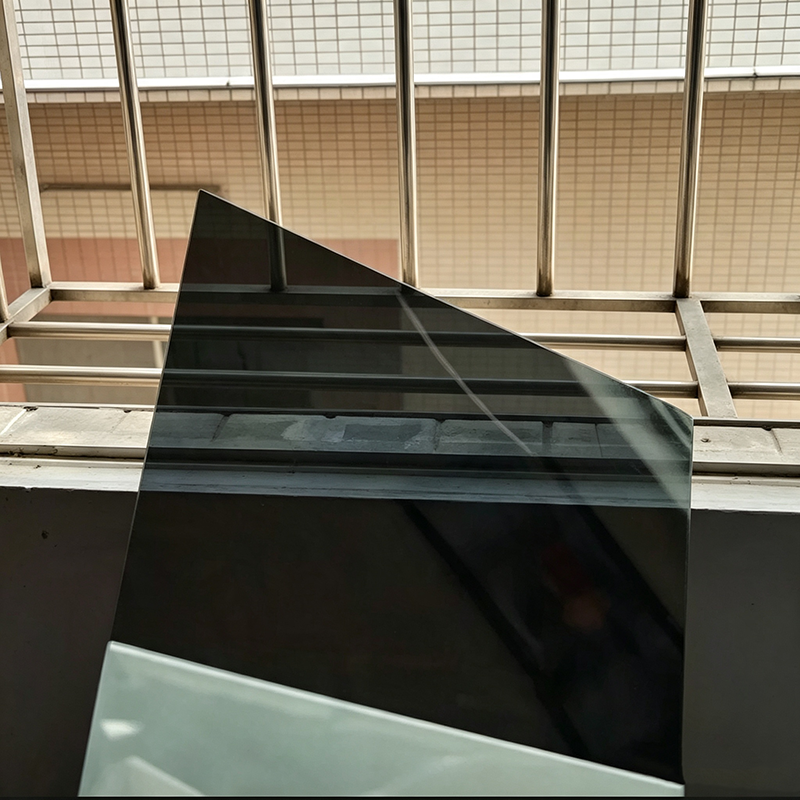 Wholesale Black Two Way See Through Acrylic Mirror Sheet Semi-transparent PMMA Mirror Panel for Industry and Equipment