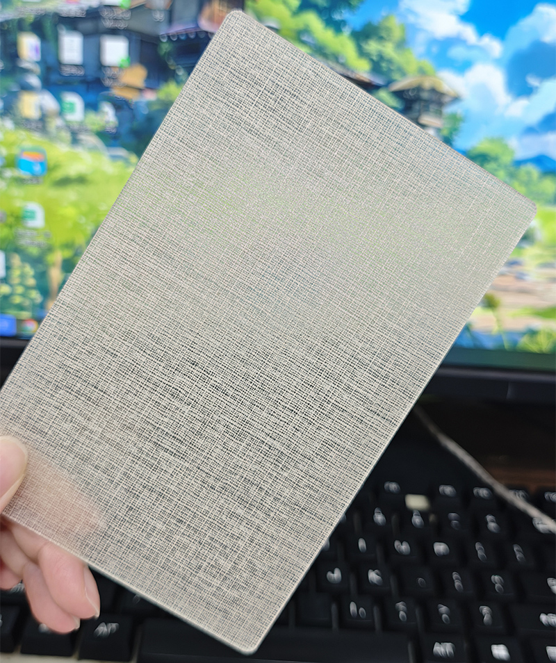 Custom Handmade Resin Bamboo Woven Acrylic Board Laser Cutting 3mm 4mm 5mm Translucent Beige/Light Wood Color Eco-Friendly Board