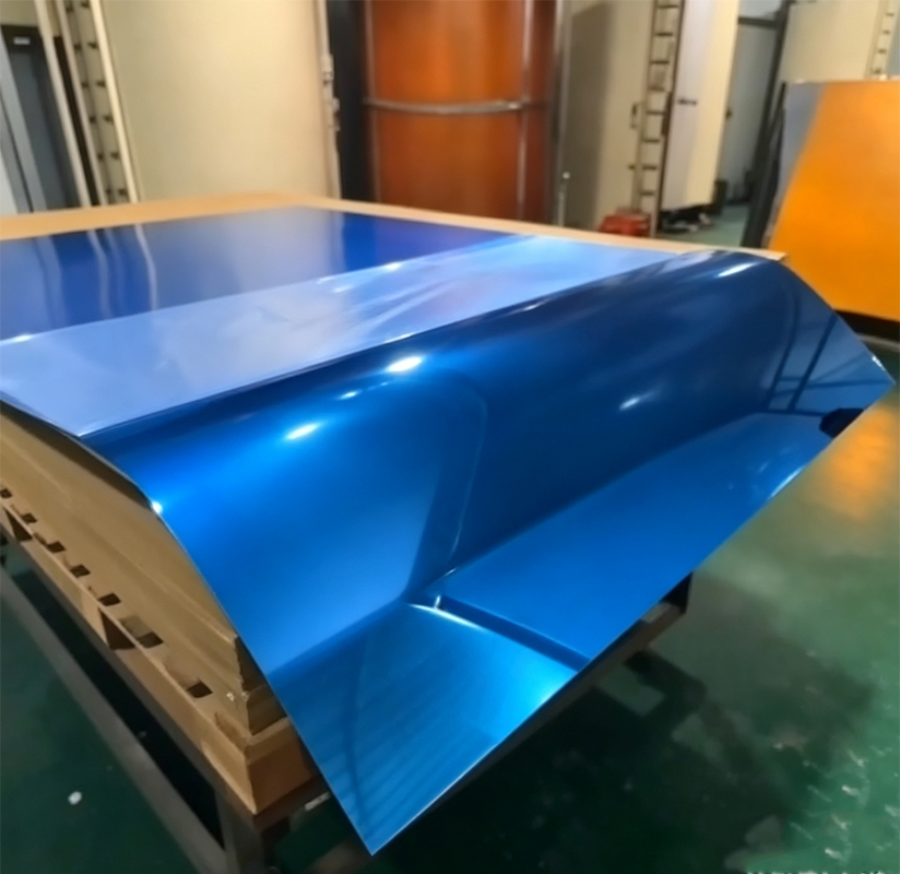 Assorted Color Eco-friendly Acrylic Mirror Panel Silver Gold Blue Green Purple Red PMMA Mirrored Wall Sheet Custom Size