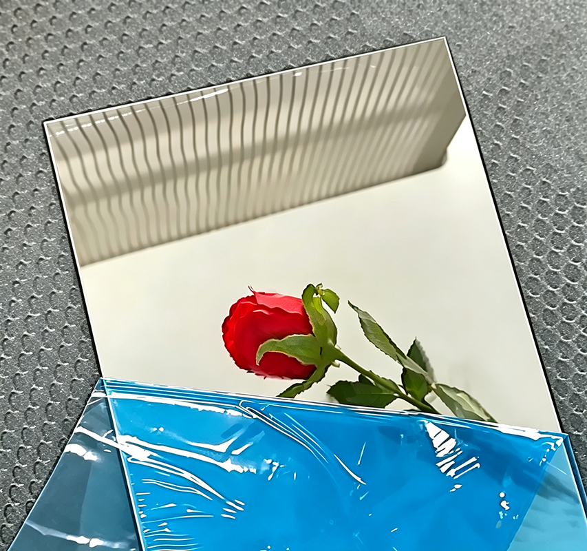 Shatterproof Acrylic Mirror Sheet Silver Gold PMMA Plastic Mirror Panel for Wall Decoration & Signage