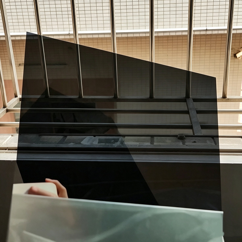 Wholesale Black Two Way See Through Acrylic Mirror Sheet Semi-transparent PMMA Mirror Panel for Industry and Equipment