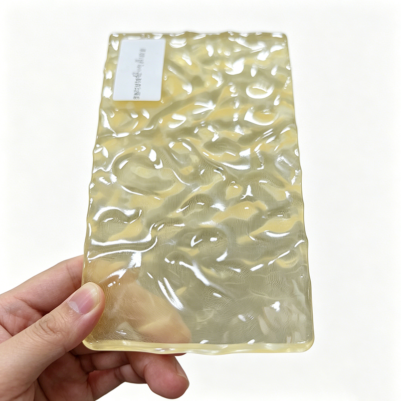 Factory Price 3mm Colorful Gradient Iridescent Cast PMMA Acrylic Sheet EU Certified Customizable Size Laser Cutting Decoration