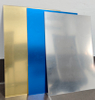 2mm Gold Mirror Acrylic Sheet Cast PMMA Board Reflective Gold Plastic Sheet