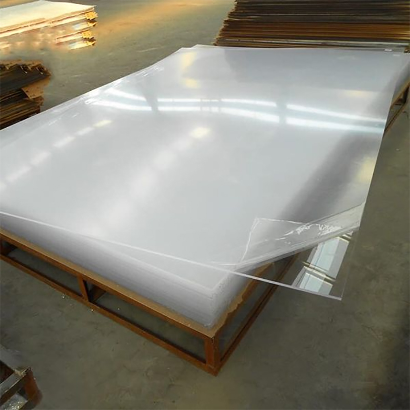 Premium Clear Acrylic Sheet High Light Transmission PMMA Perspex Panel with PE Protective Film