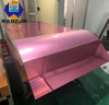 Wholesale Pink Blue Gold Flexible Acrylic Mirror Panel 1-3mm Self Adhesive Shatterproof Plastic Mirror Wall Sticker PMMA Sheet